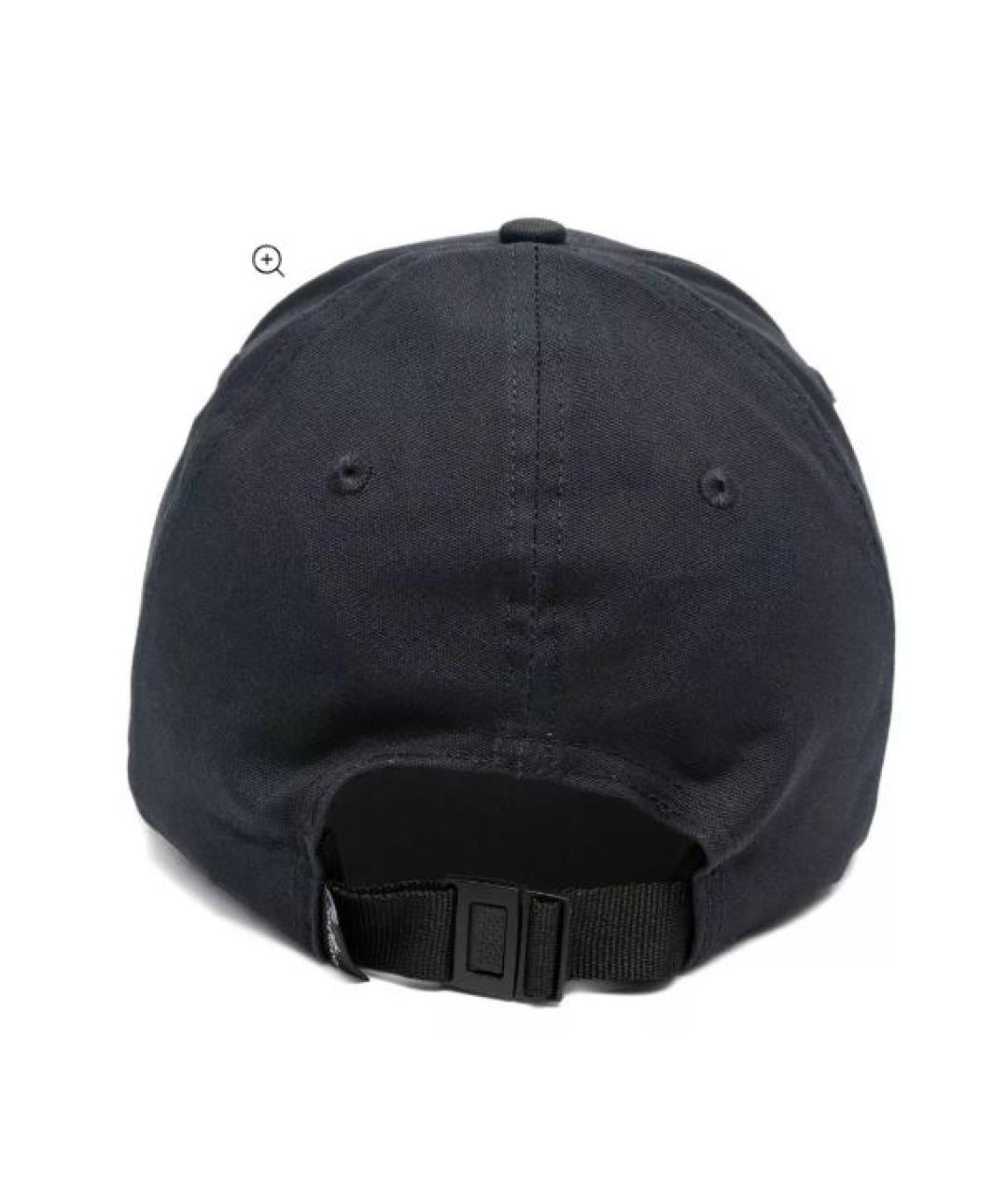 STONE ISLAND Темно-синяя кепка/бейсболка, фото 2