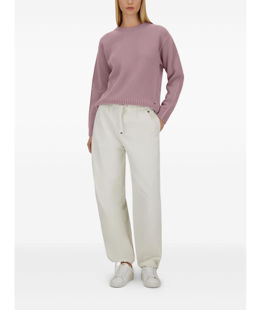 HERNO Розовый шерстяной джемпер / свитер, фото 3