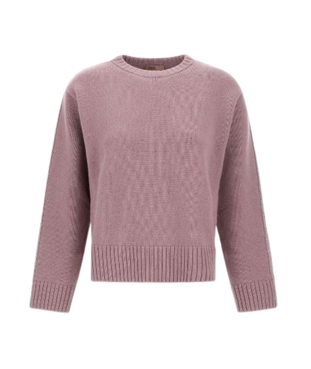 HERNO Розовый шерстяной джемпер / свитер, фото 1