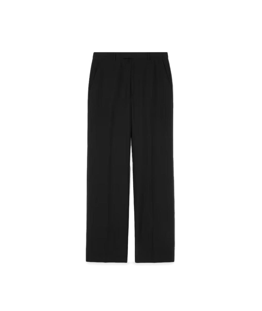 GUCCI Черные повседневные брюки, фото 4