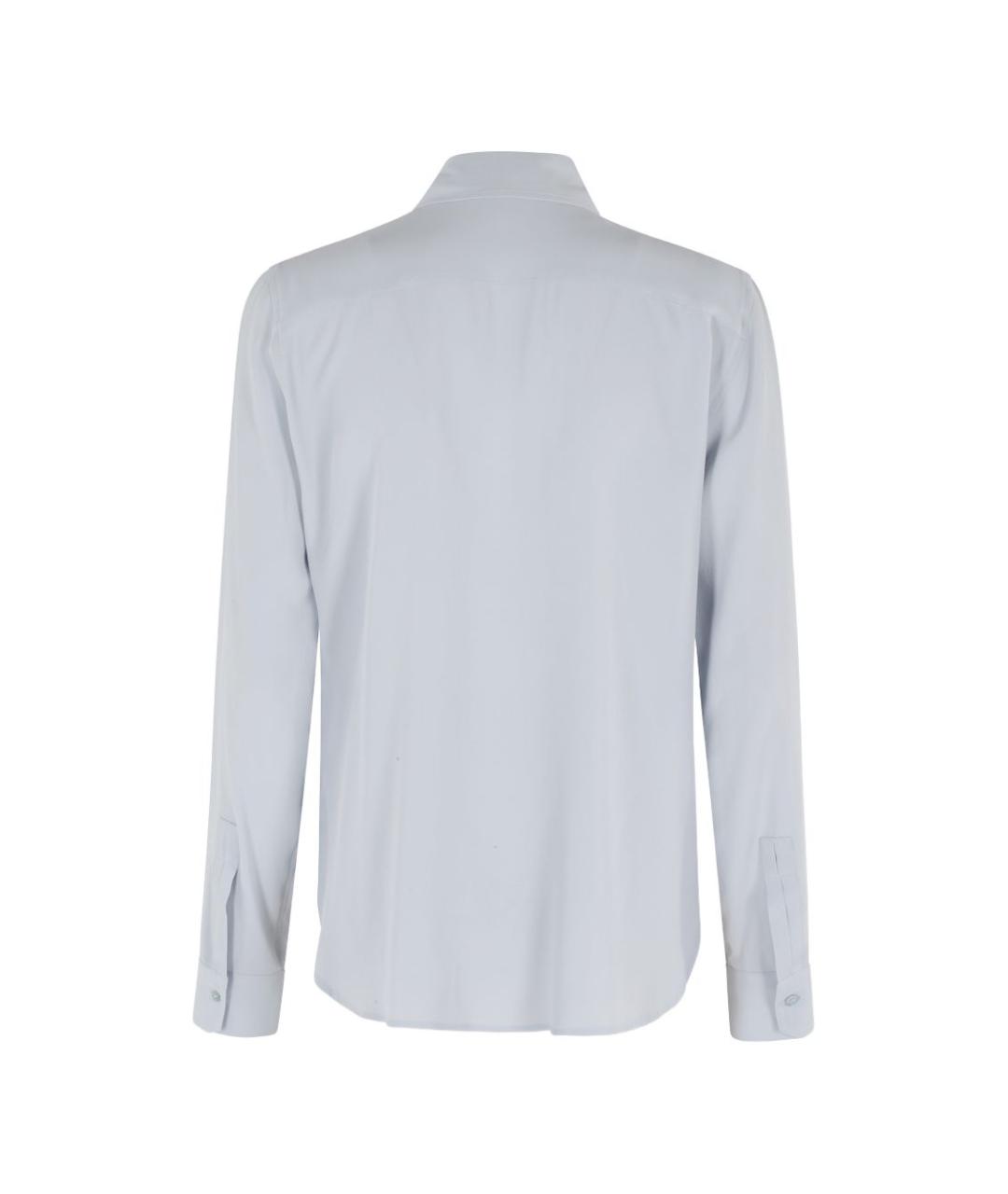 SEVENTY Голубая креповая рубашка, фото 2