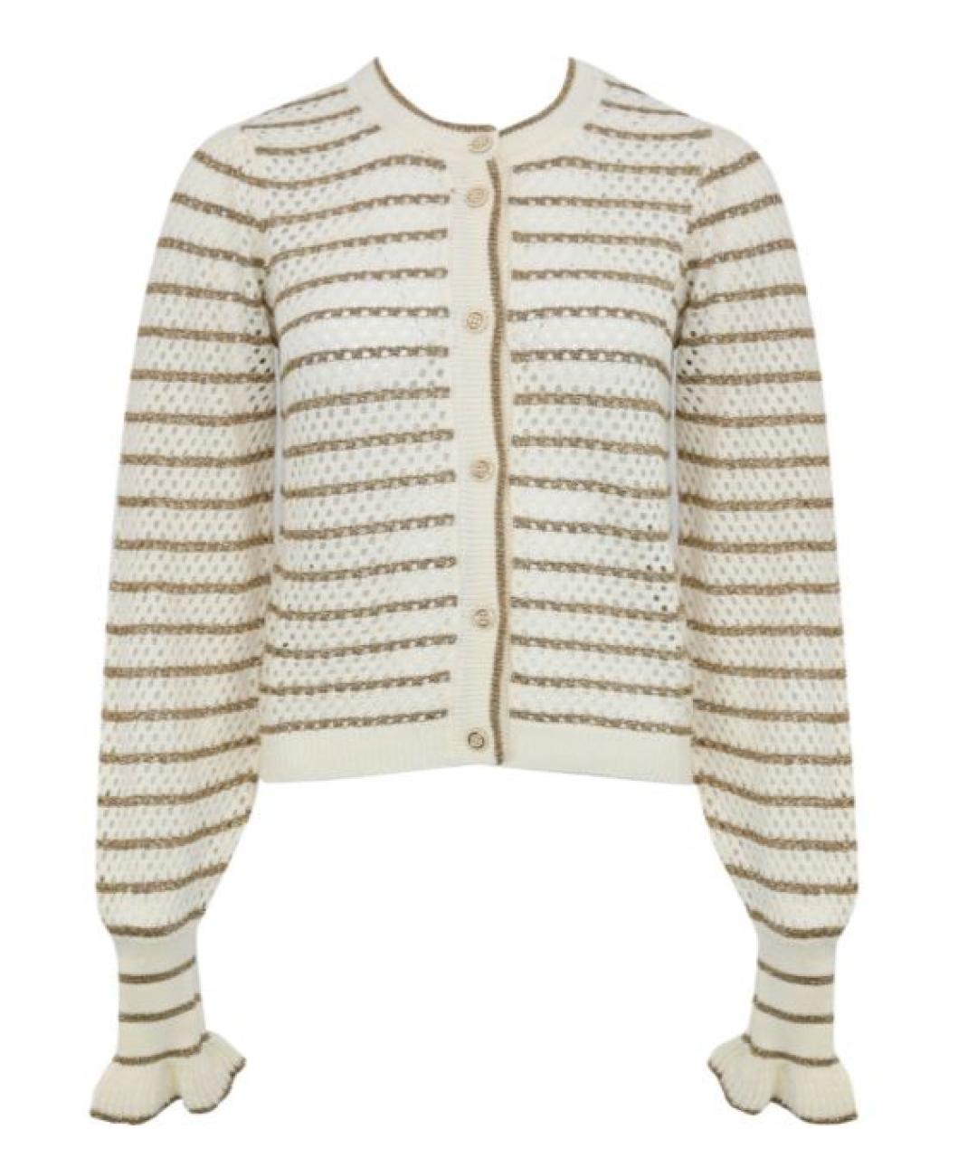 TWIN-SET Зеленый вискозный кардиган, фото 1