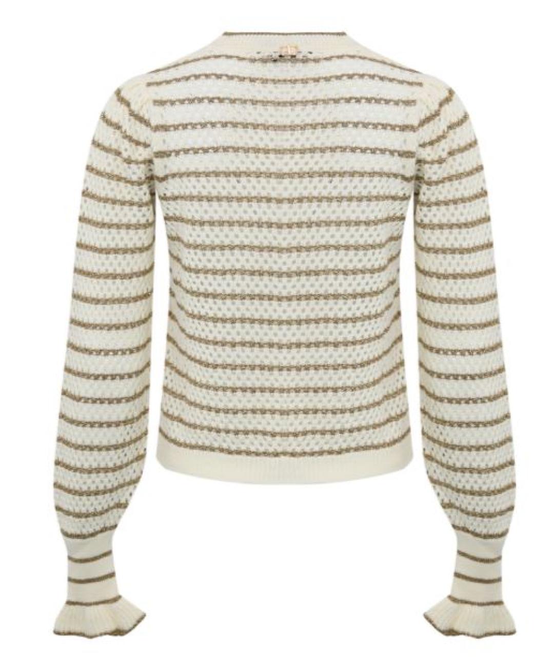 TWIN-SET Зеленый вискозный кардиган, фото 2