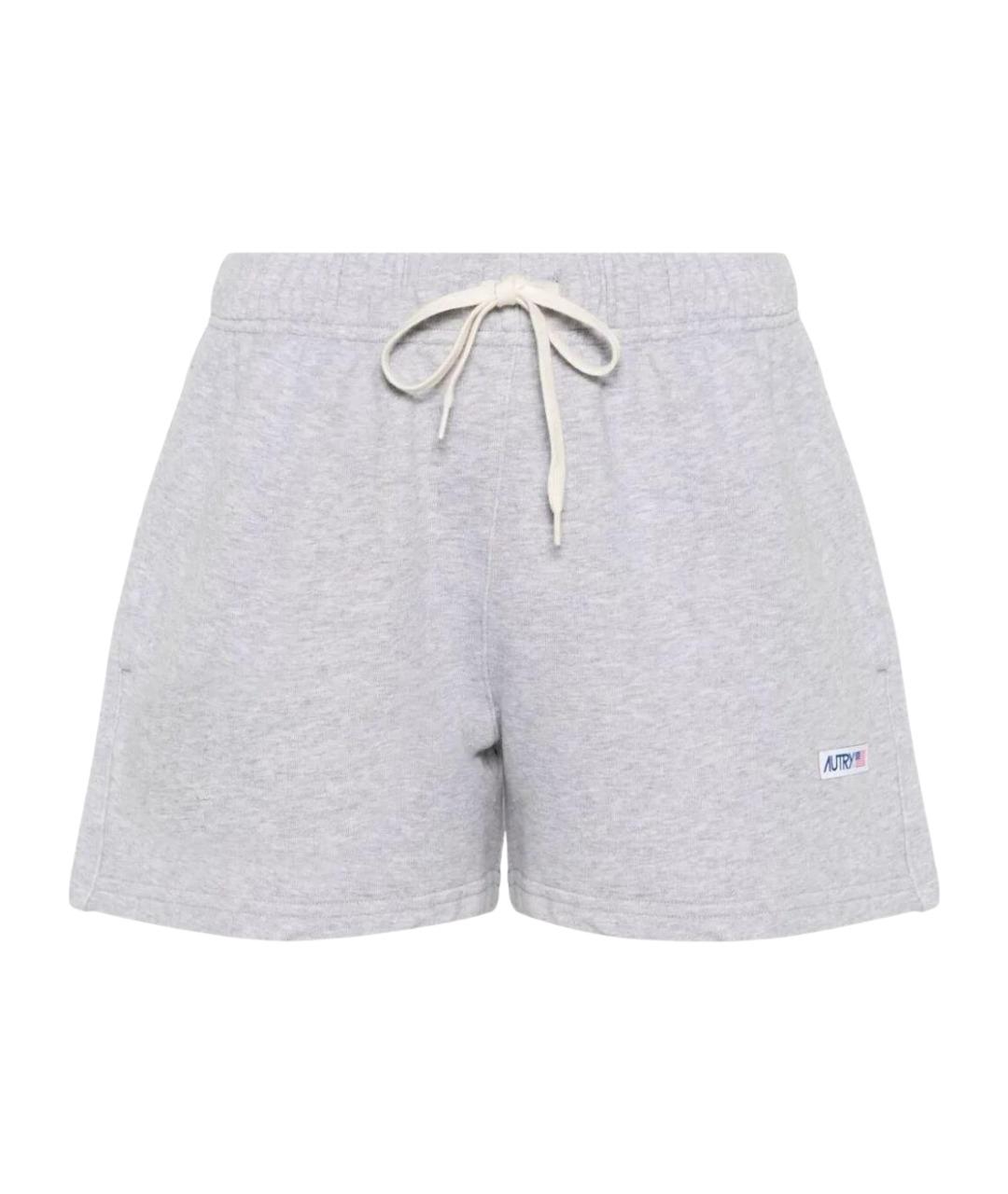 AUTRY Серые хлопковые шорты, фото 1