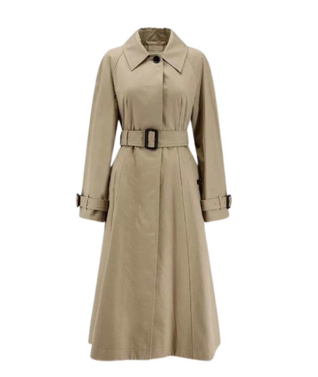 BURBERRY Бежевое пальто, фото 1