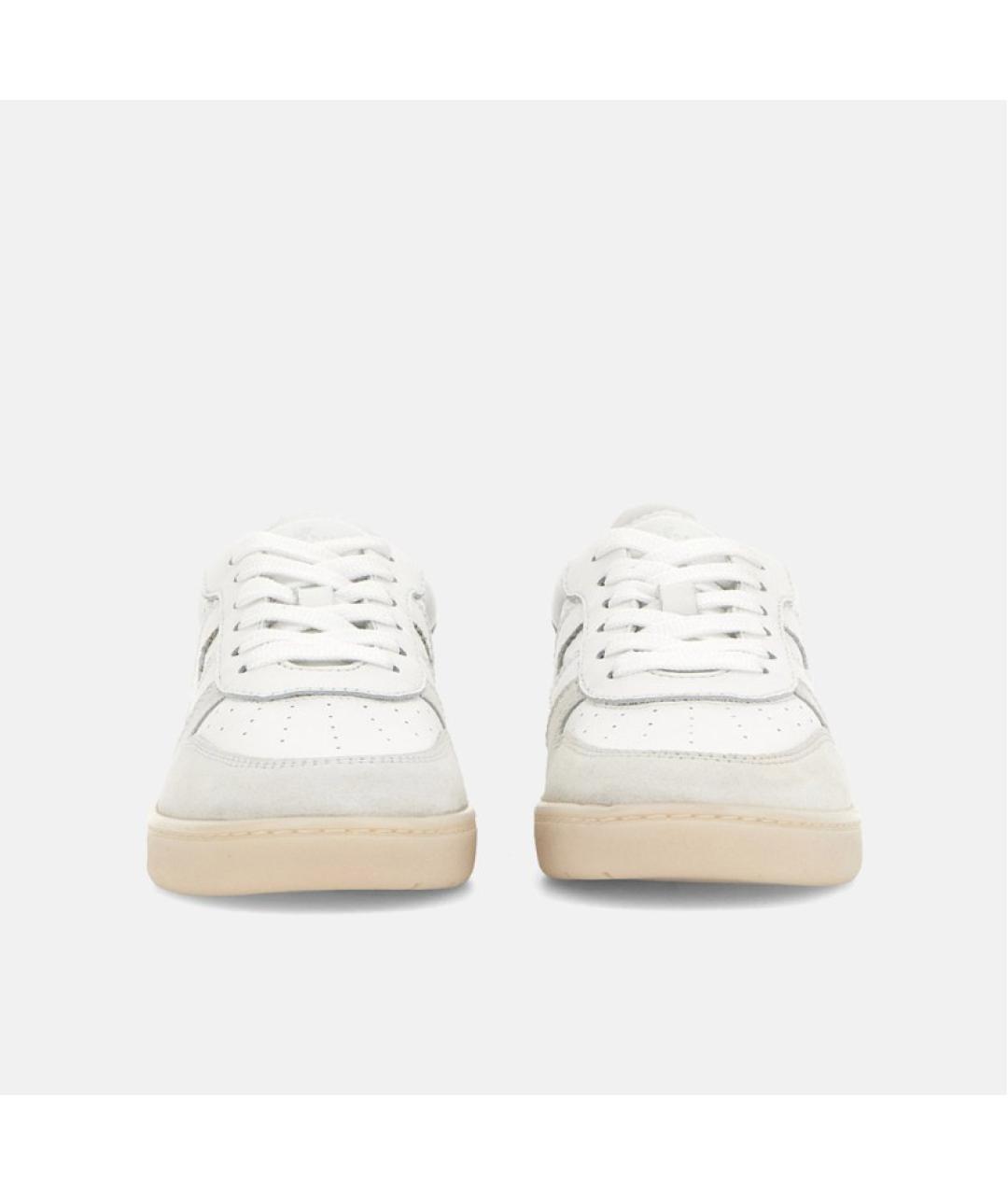 HOGAN Белые кожаные кроссовки, фото 3