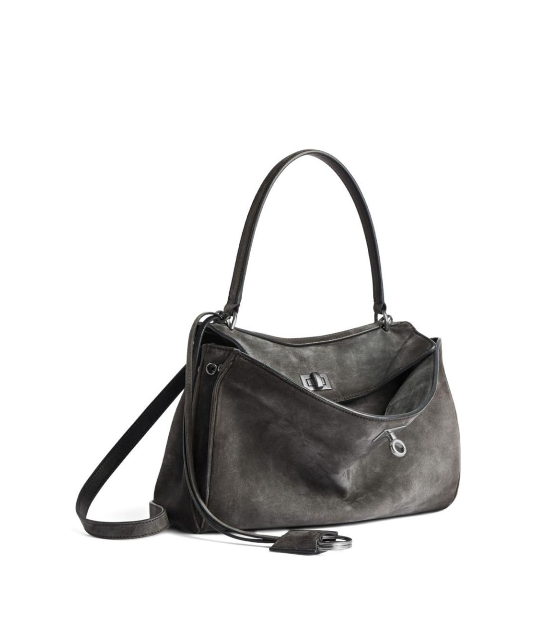 BALENCIAGA Серая сумка тоут, фото 4