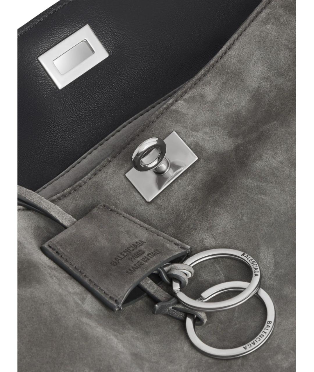 BALENCIAGA Серая сумка тоут, фото 3