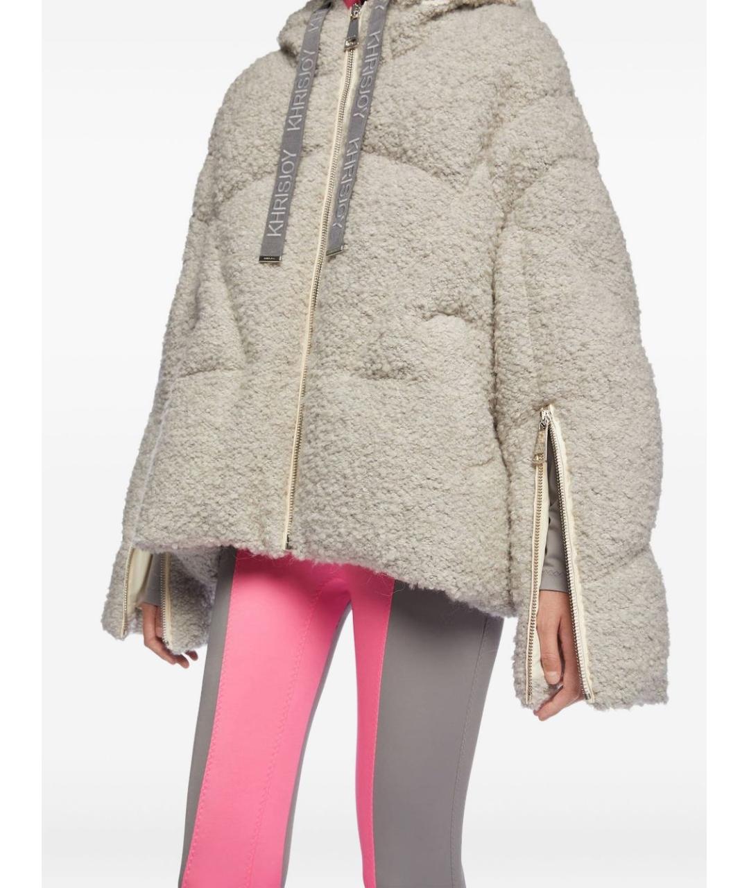 KHRISJOY Серая куртка, фото 3