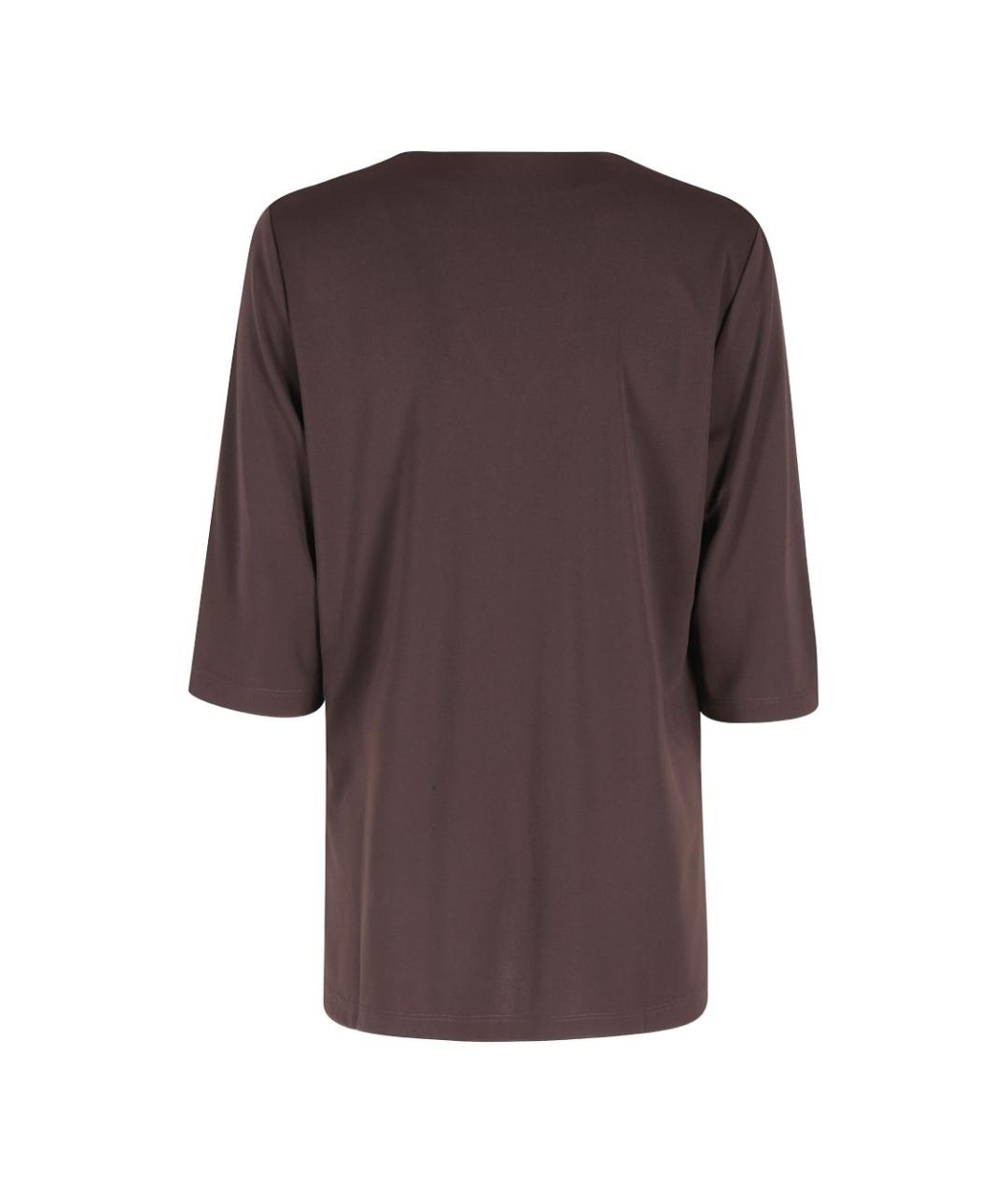 SEVENTY Коричневый полиамидовый джемпер / свитер, фото 2