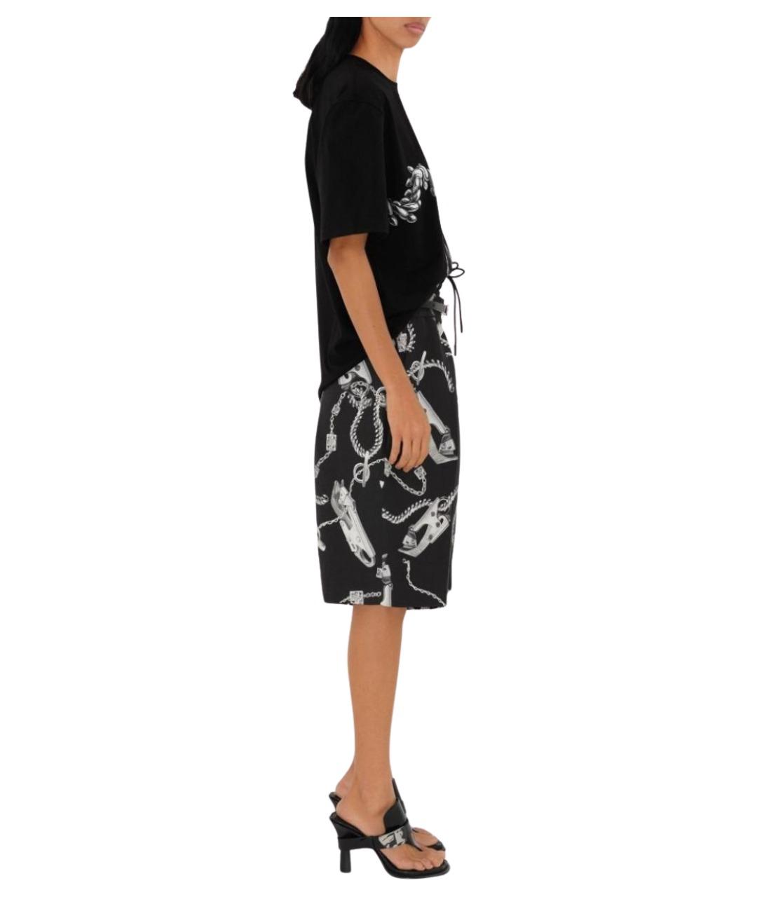 BURBERRY Черная футболка, фото 5