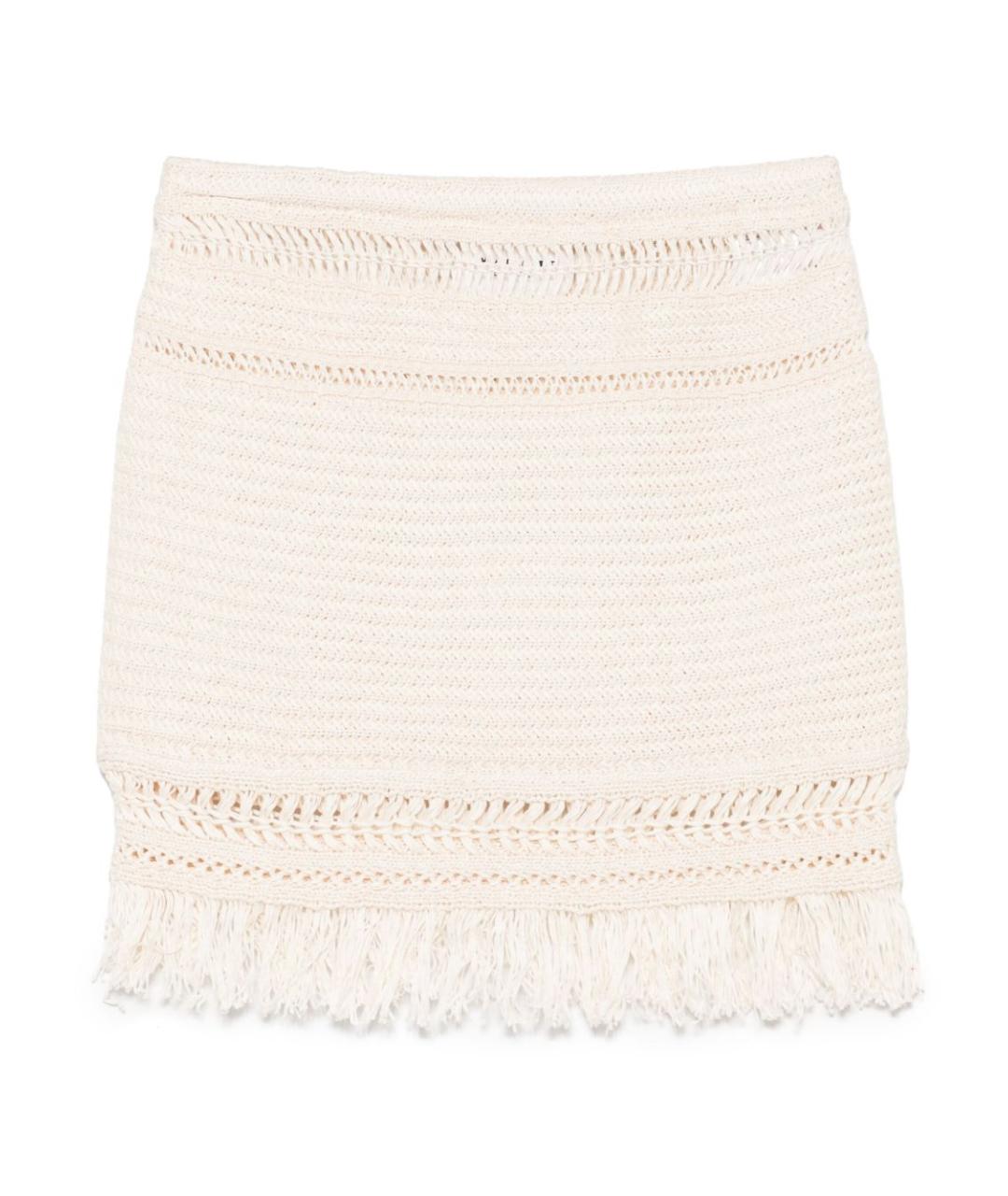 ISABEL MARANT Бежевая юбка миди, фото 1