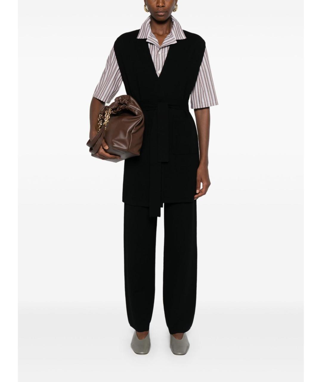 MAX MARA STUDIO Темно-синий вискозный жакет/пиджак, фото 2