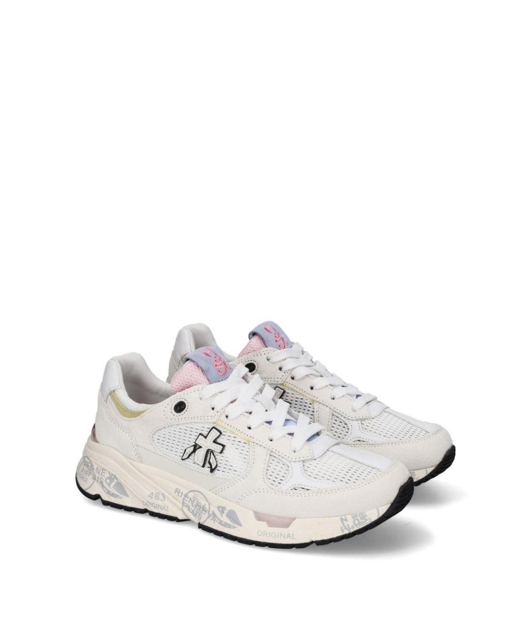 PREMIATA Мульти замшевые кроссовки, фото 4