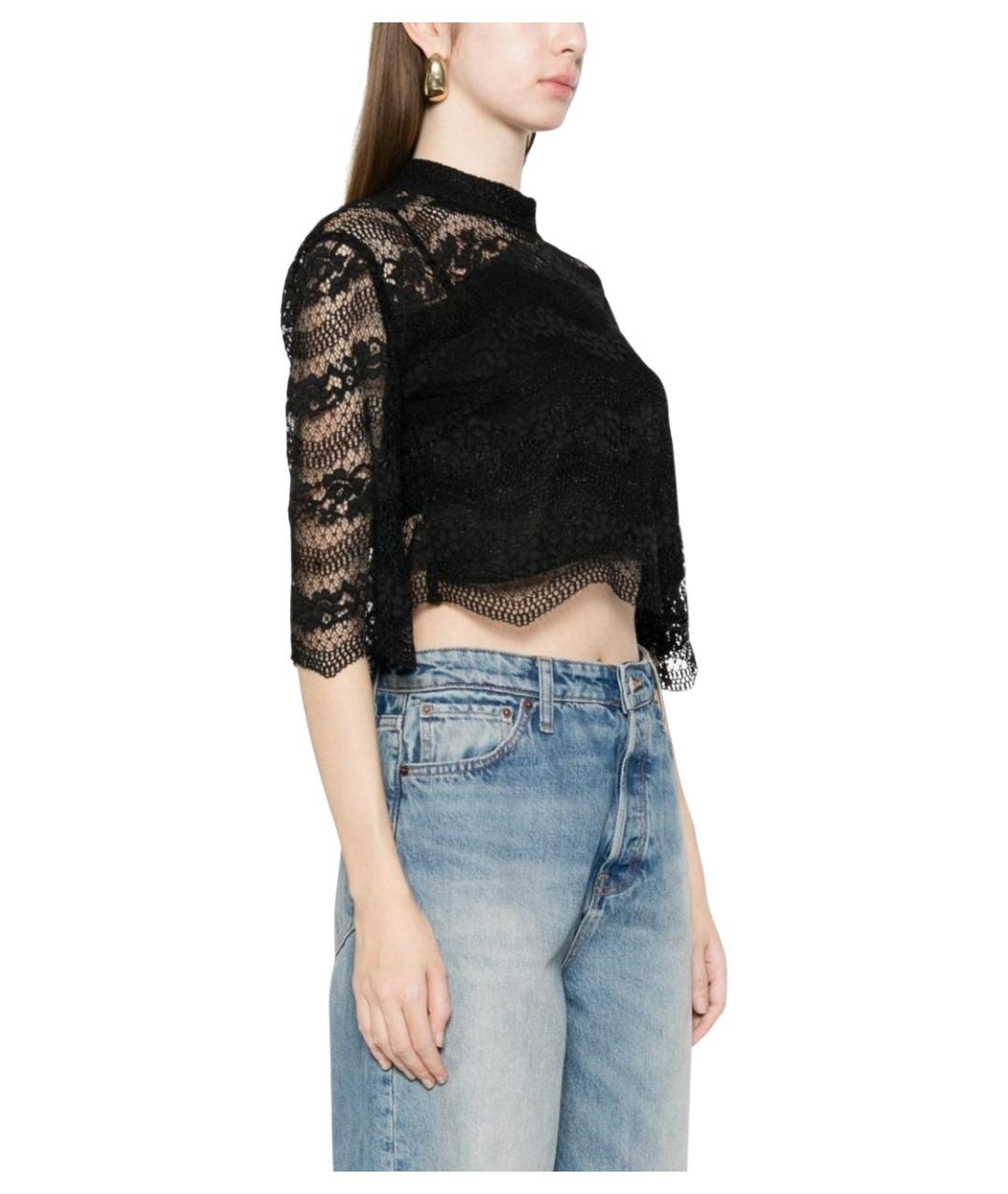 TWIN-SET Черная майка, фото 2