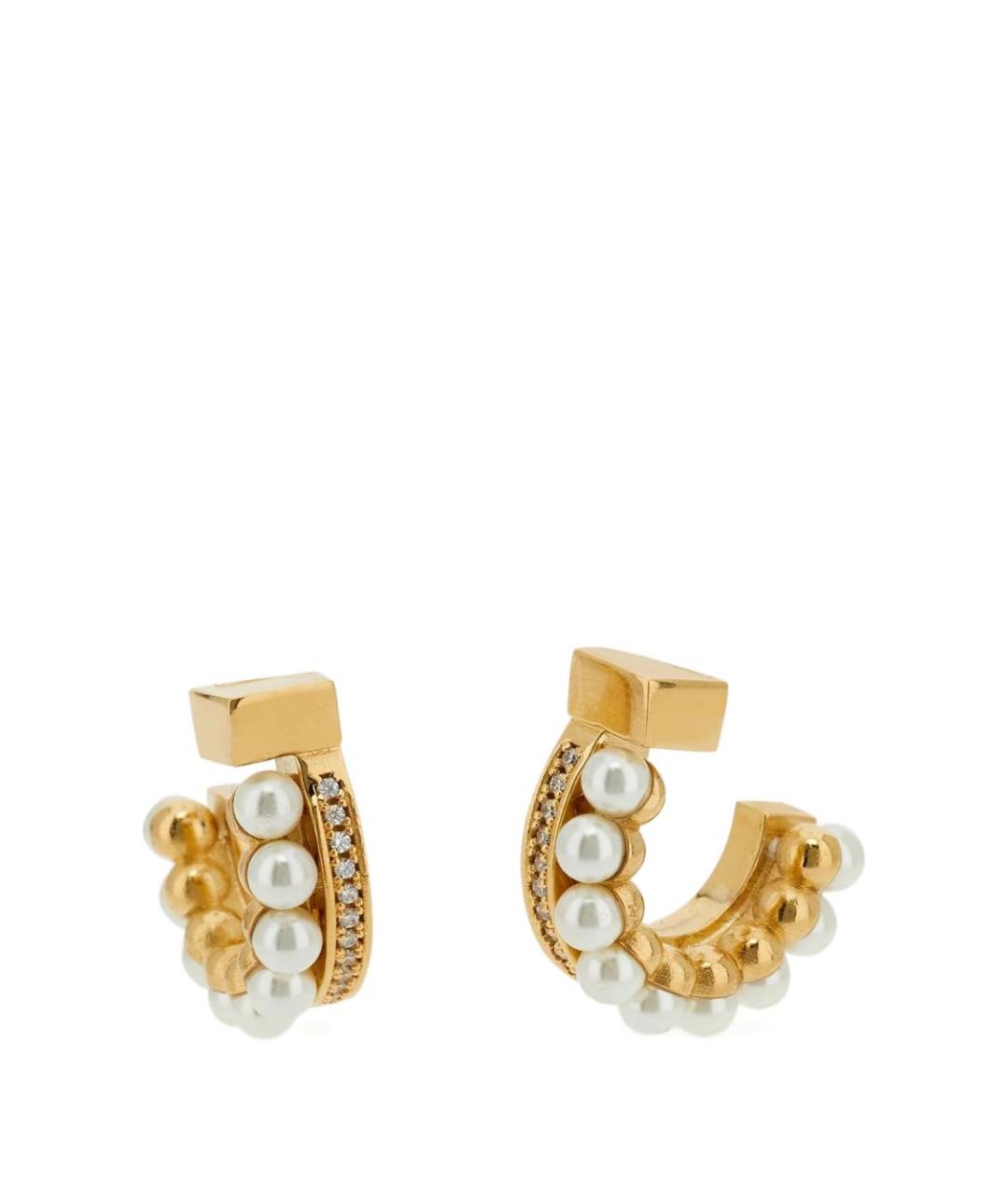 FERRAGAMO Золотые серьги из желтого золота, фото 3