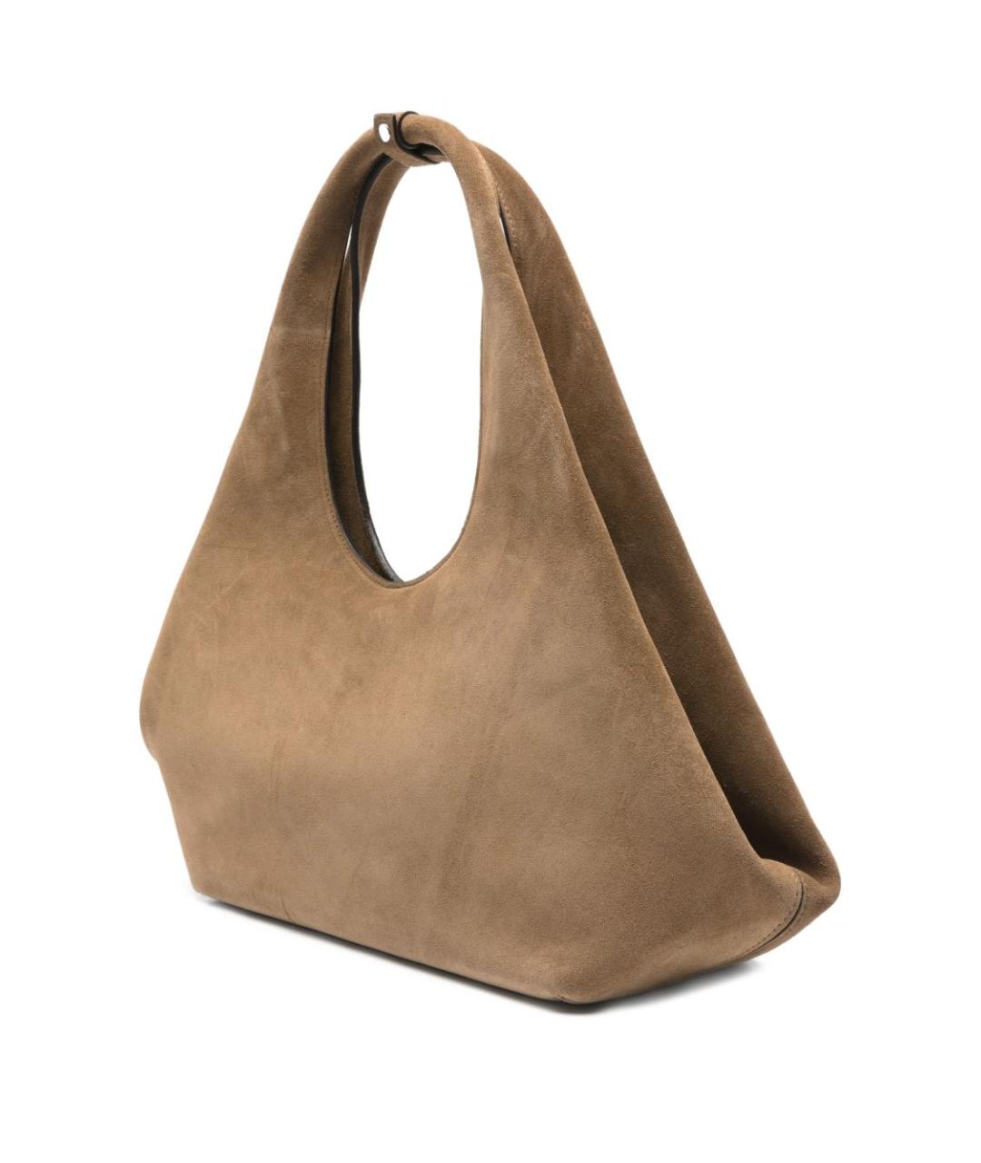 COPERNI Коричневая замшевая сумка тоут, фото 5