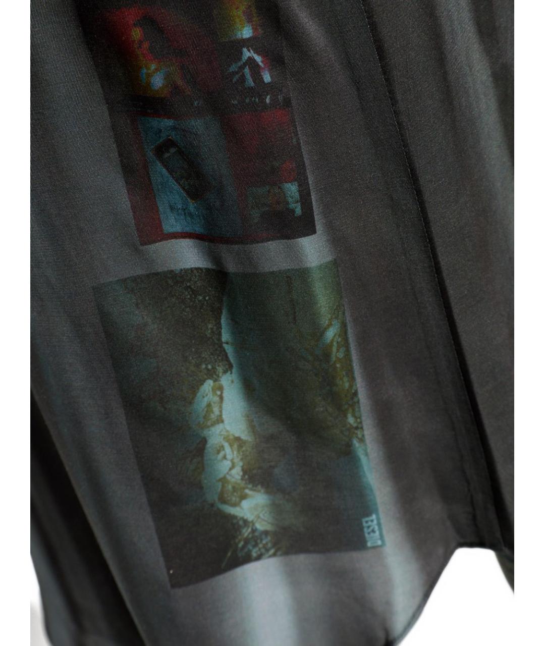 DIESEL Серая юбка миди, фото 3