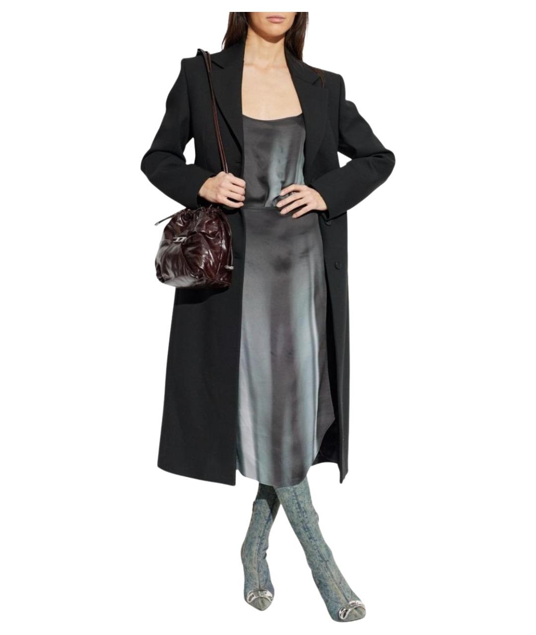 DIESEL Серая юбка миди, фото 5