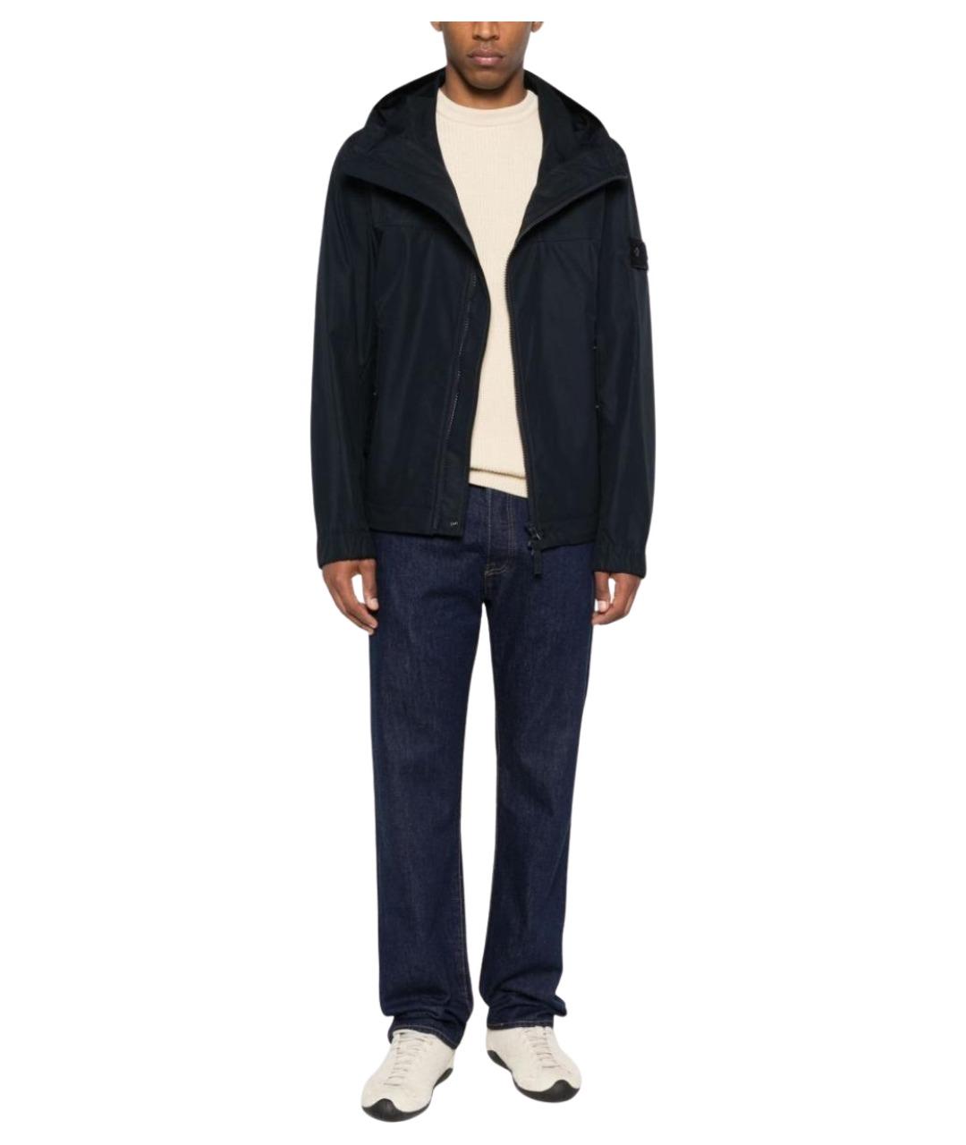 STONE ISLAND Синяя куртка, фото 4