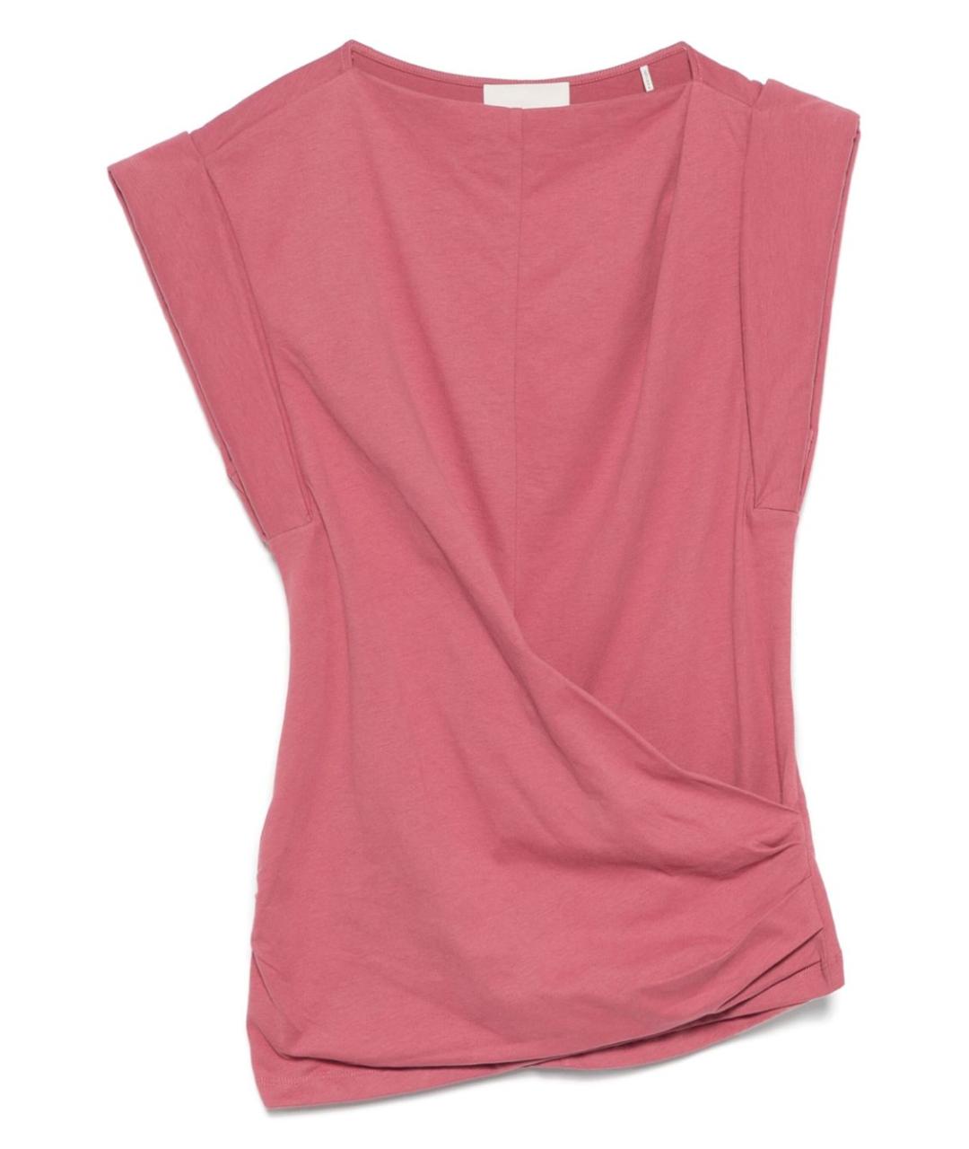ISABEL MARANT Розовая футболка, фото 1