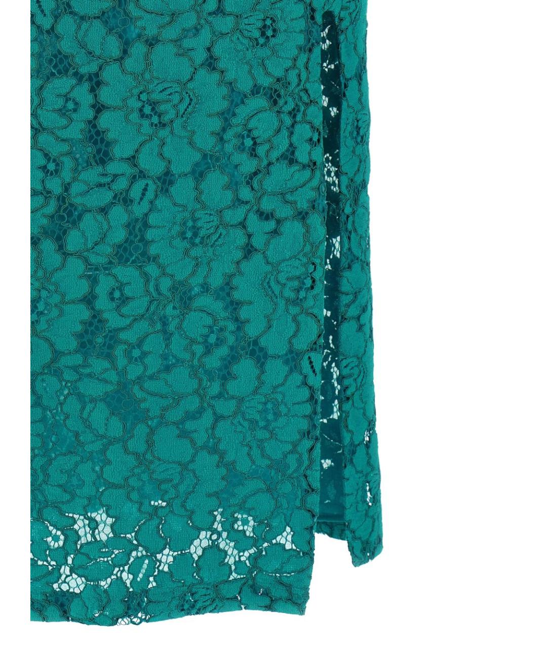 PINKO Зеленые вечернее платье, фото 4