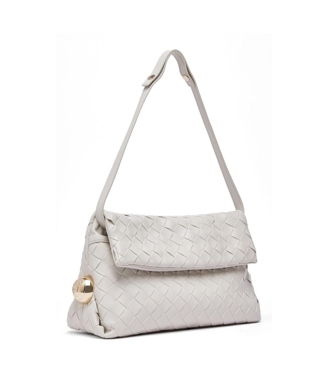 LIU JO Белая сумка тоут из искусственной кожи, фото 6