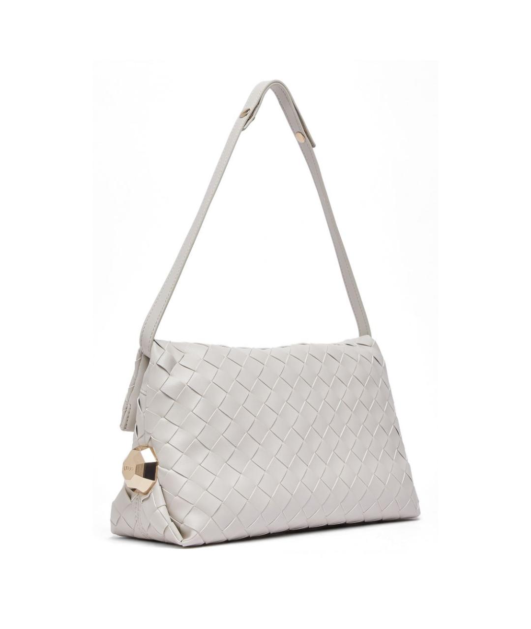 LIU JO Белая сумка тоут из искусственной кожи, фото 2