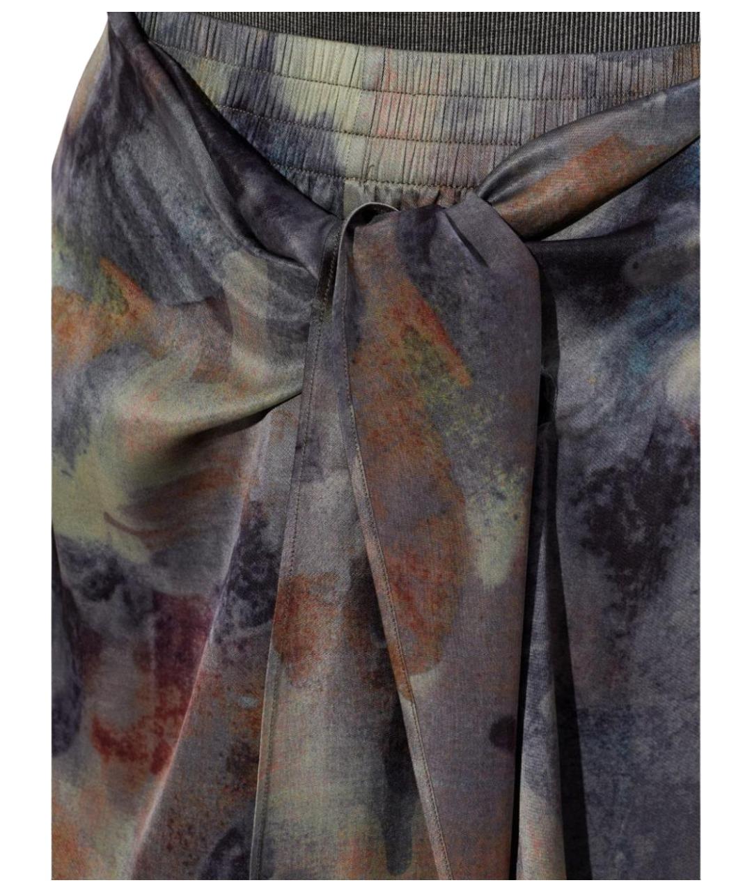 DIESEL Мульти вискозная юбка миди, фото 2