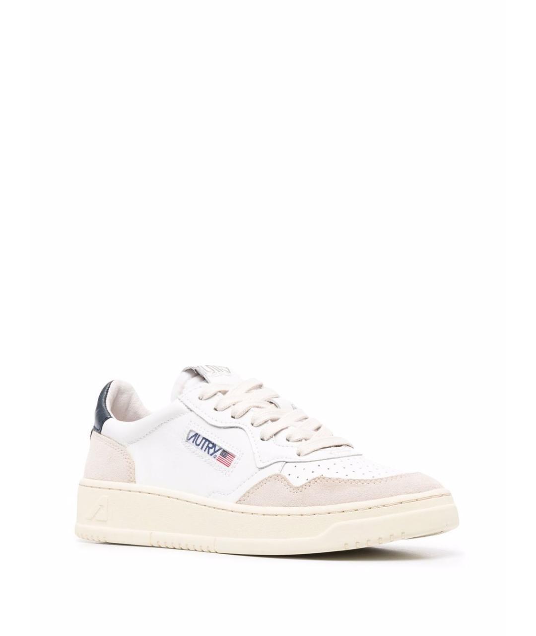 AUTRY Белые кожаные кеды, фото 4