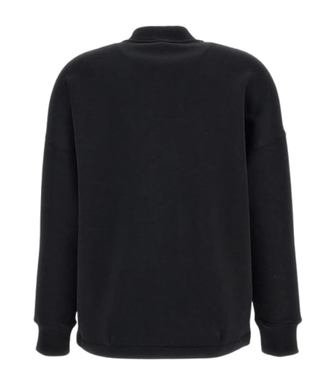 'S MAX MARA Черная хлопковая куртка, фото 3