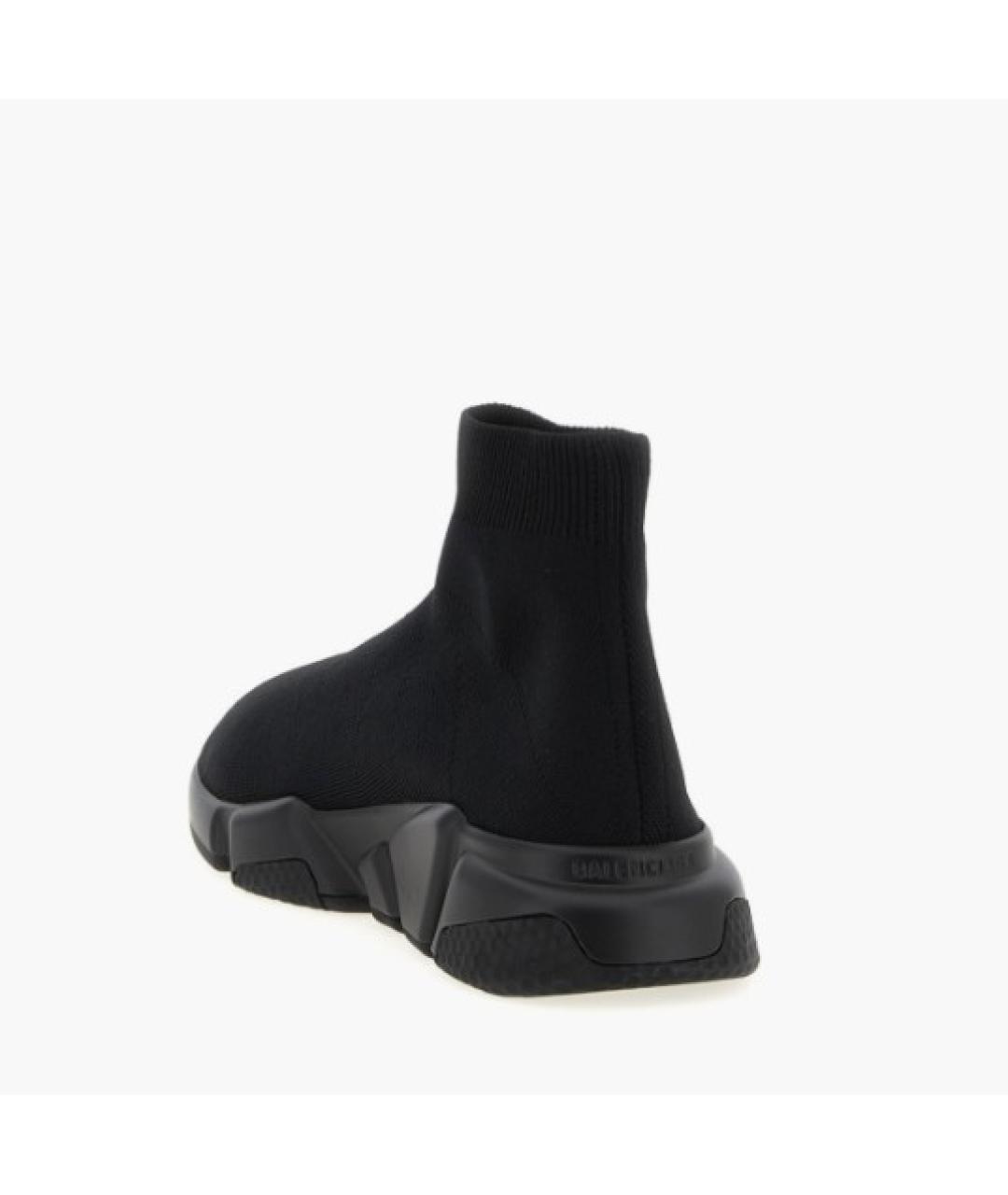 BALENCIAGA Черные текстильные кроссовки, фото 2