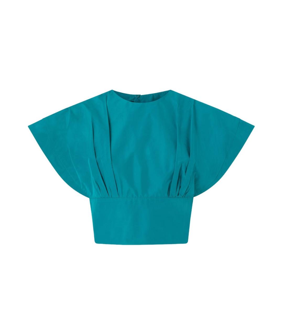 PINKO Зеленая полиэстеровая майка, фото 1