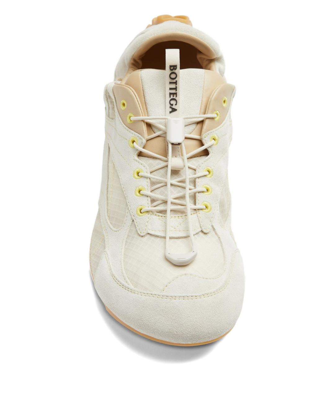 BOTTEGA VENETA Бежевые ботинки, фото 4