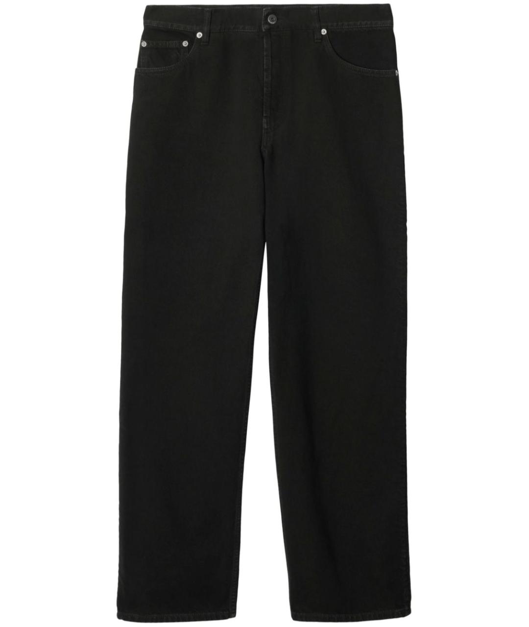 BURBERRY Черные повседневные брюки, фото 1