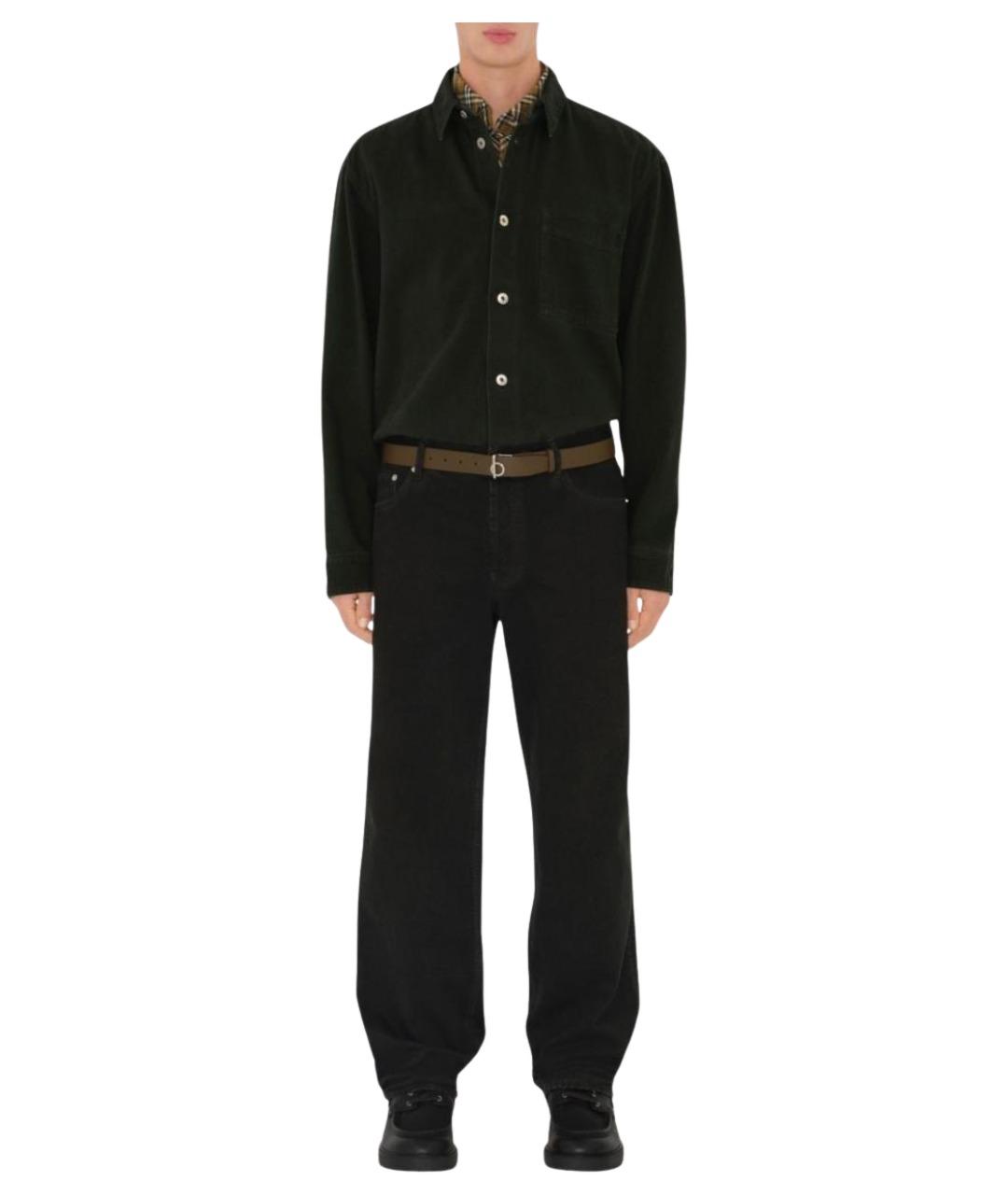 BURBERRY Черные повседневные брюки, фото 2