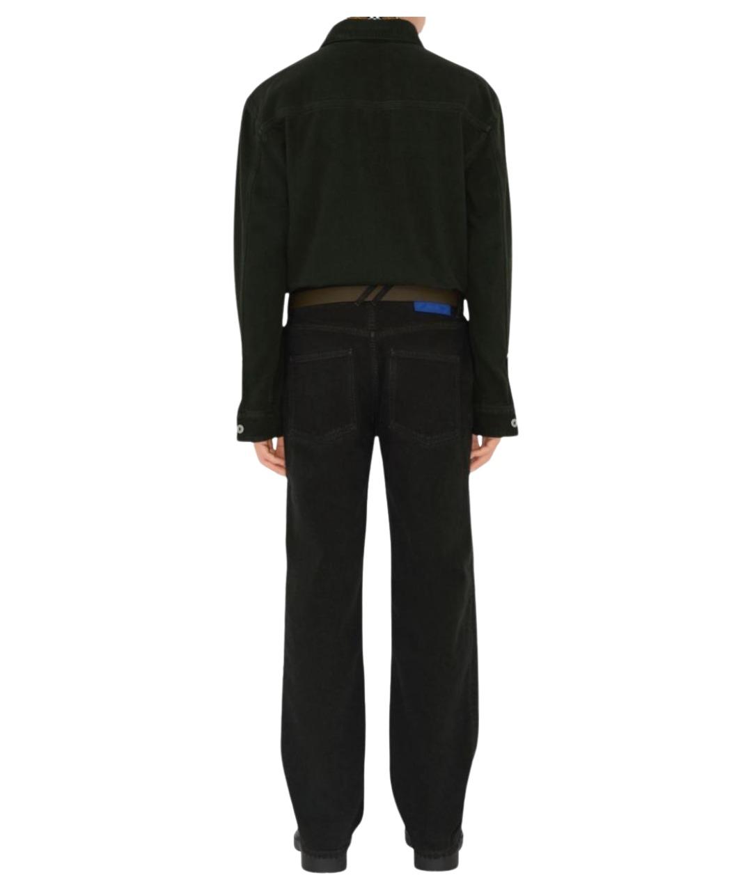 BURBERRY Черные повседневные брюки, фото 4