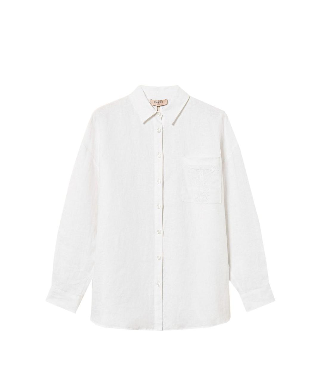 TWIN-SET Белая рубашка, фото 1