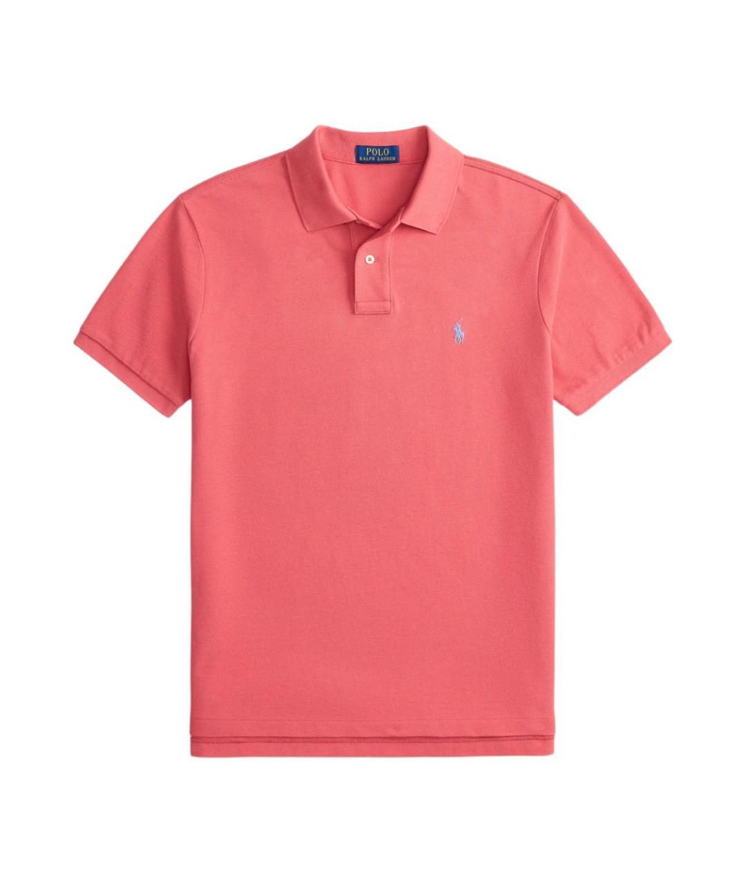 RALPH LAUREN Хлопковое поло с коротким рукавом, фото 1