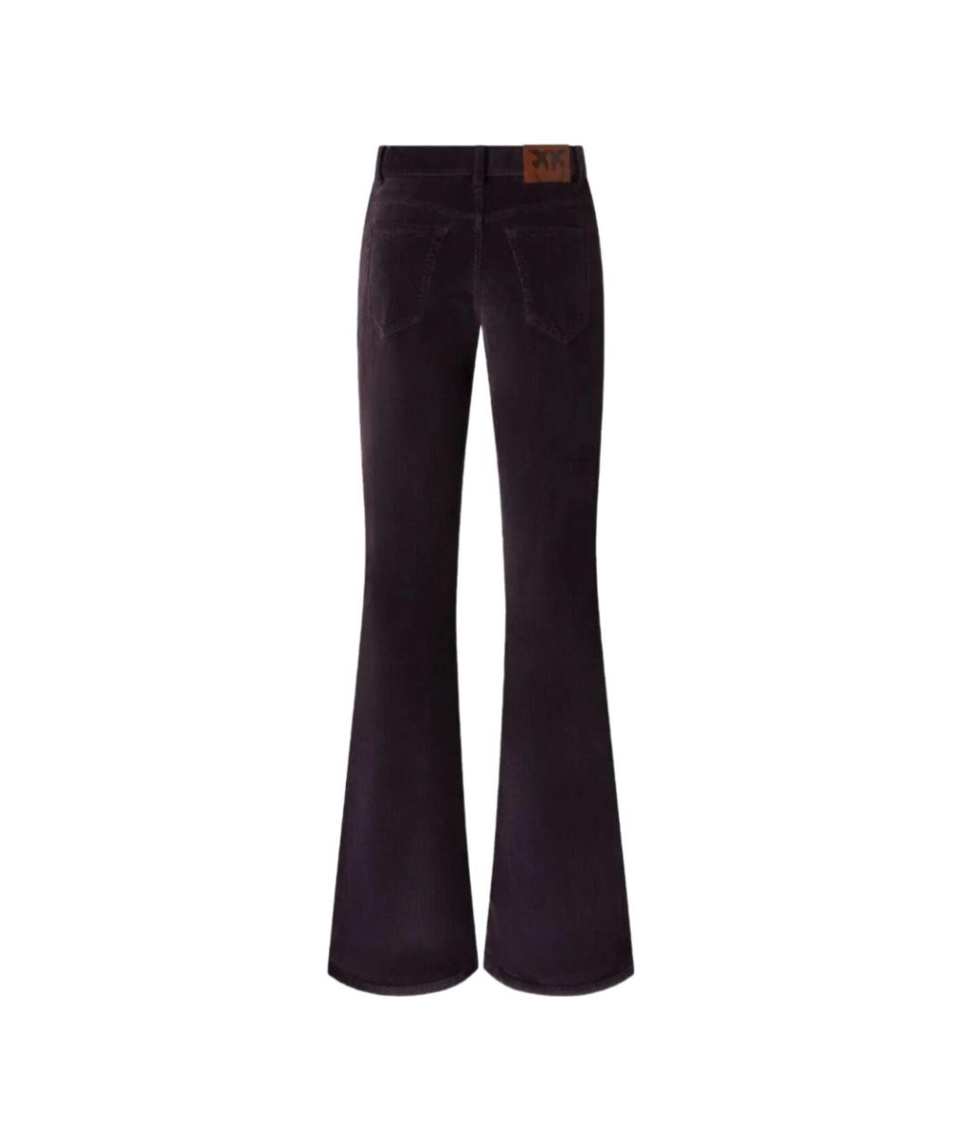 PINKO Фиолетовые прямые брюки, фото 2