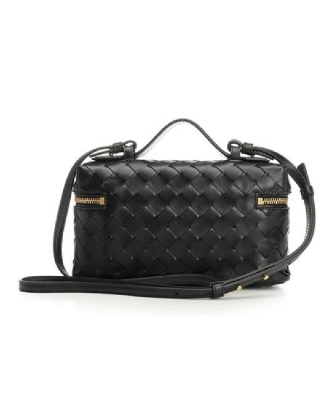 BOTTEGA VENETA Черная сумка с короткими ручками, фото 2