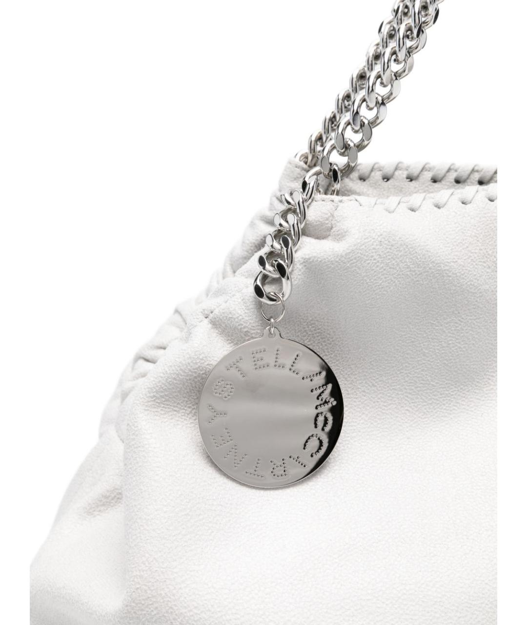 STELLA MCCARTNEY Серая сумка тоут из искусственной кожи, фото 5