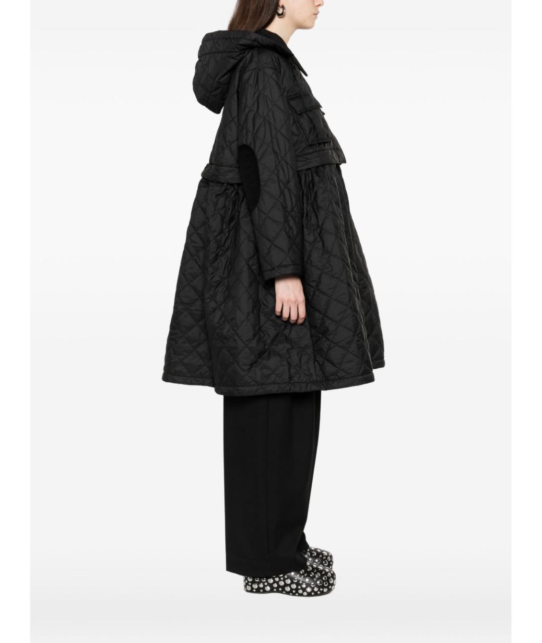 BARBOUR Черное пальто, фото 4