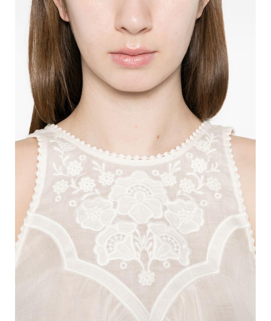 TWIN-SET Бежевая майка, фото 4