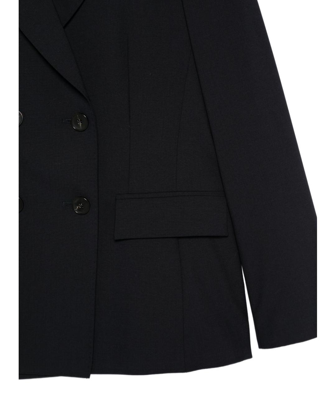 SEVENTY Синий шерстяной жакет/пиджак, фото 3