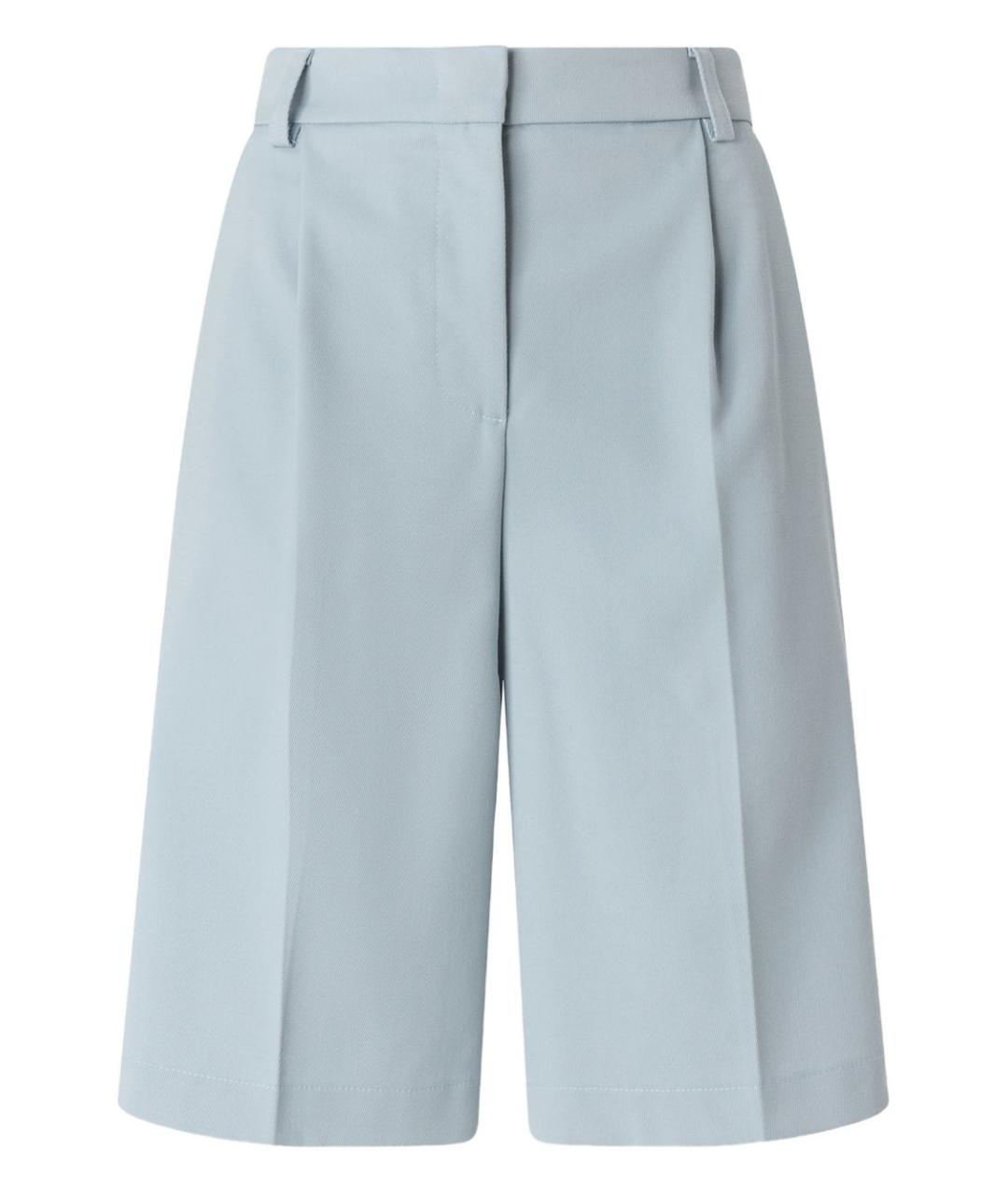 PINKO Голубые полиэстеровые шорты, фото 1