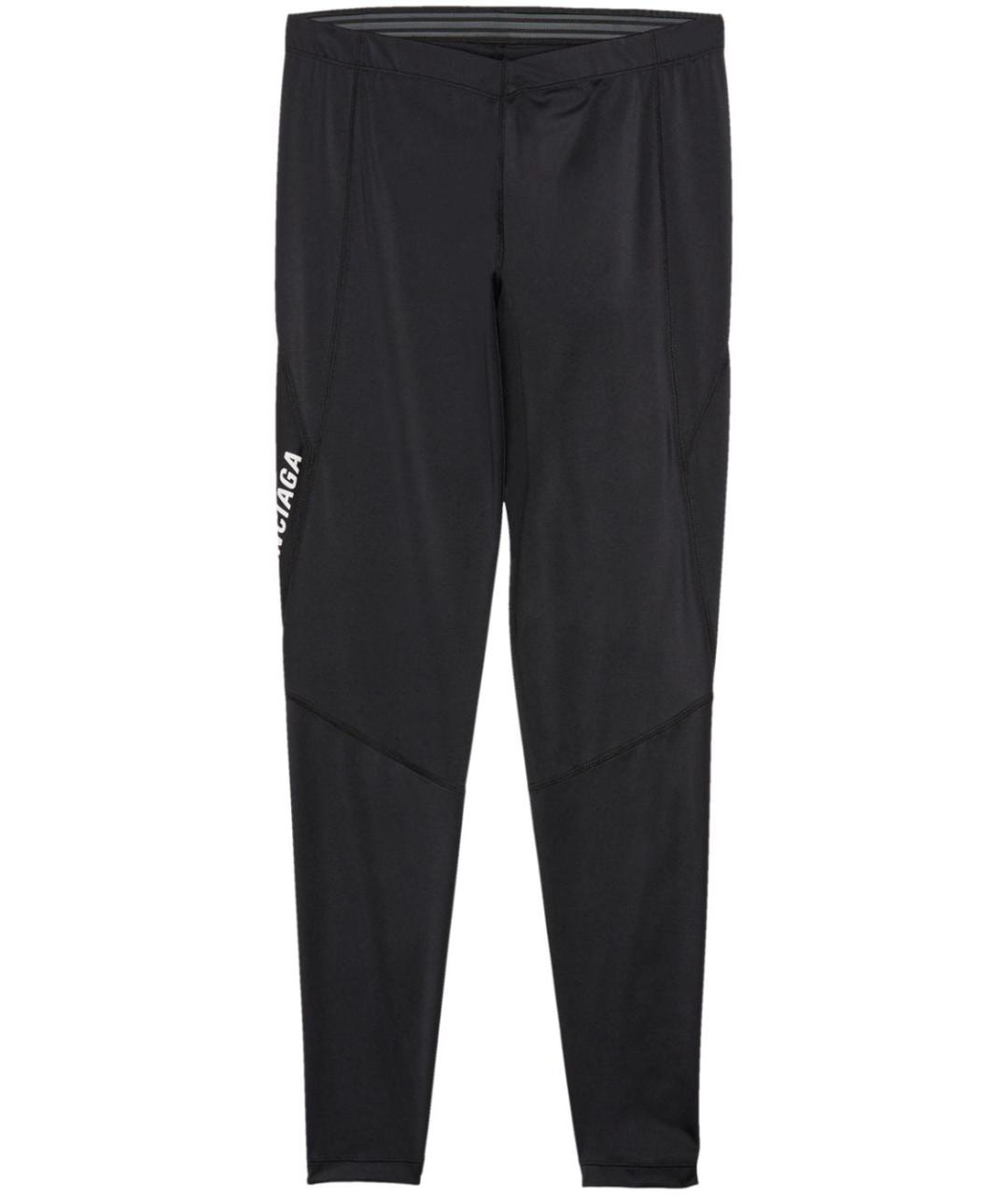 BALENCIAGA Черные прямые брюки, фото 1