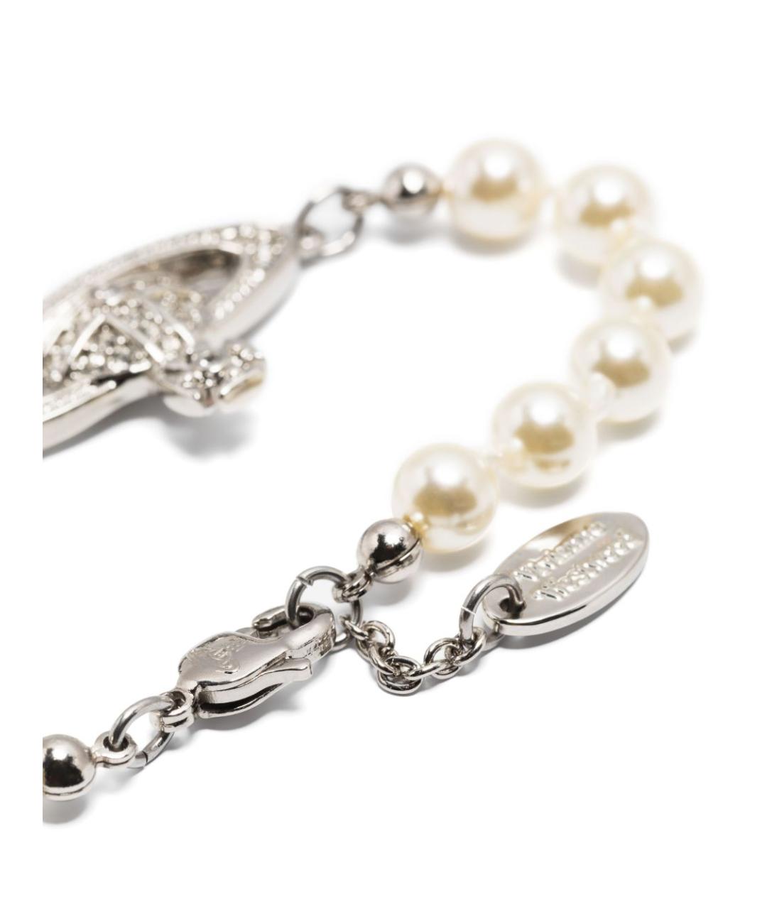 VIVIENNE WESTWOOD Золотой латунный браслет, фото 3