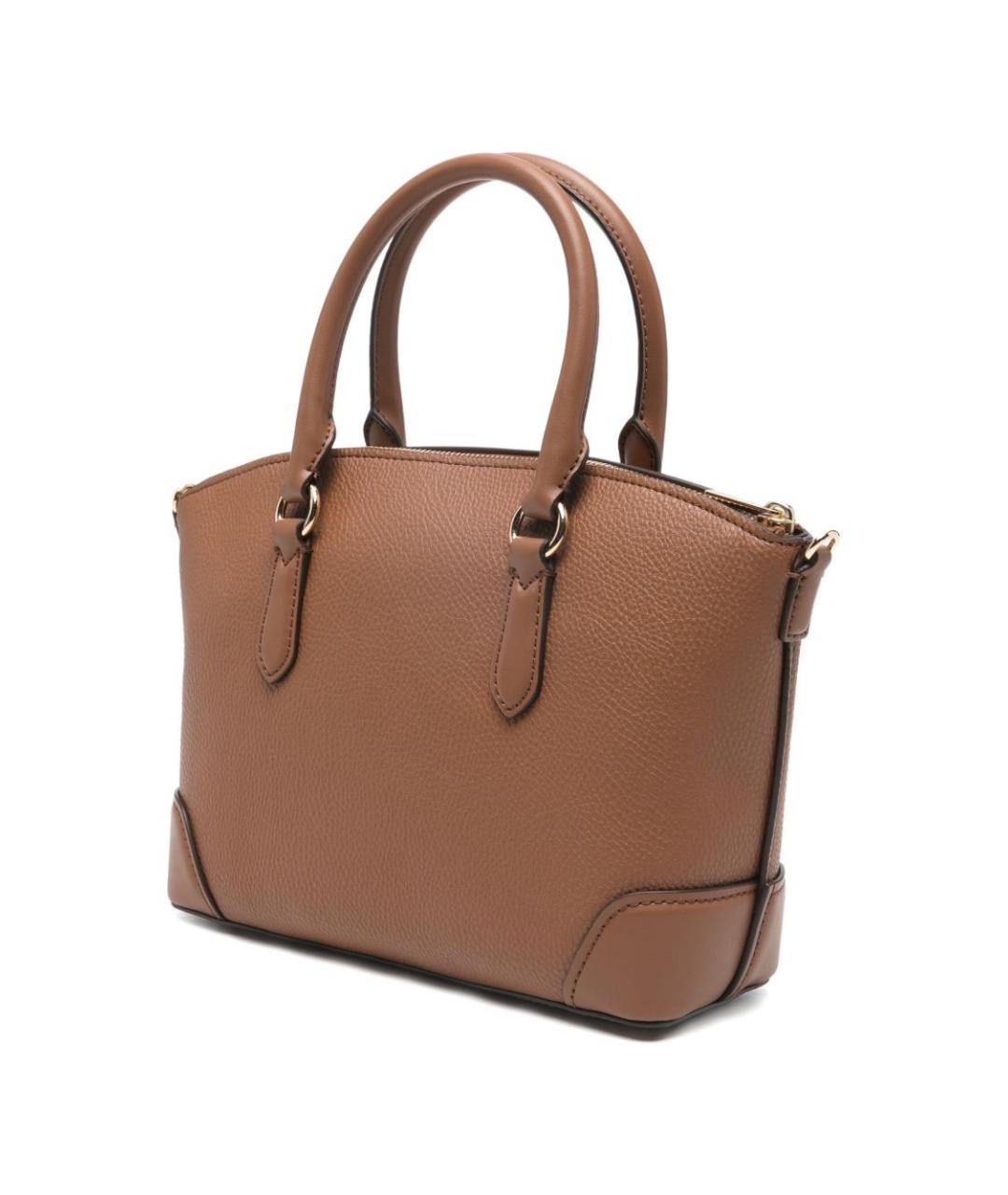 MICHAEL KORS Коричневая сумка с короткими ручками, фото 2