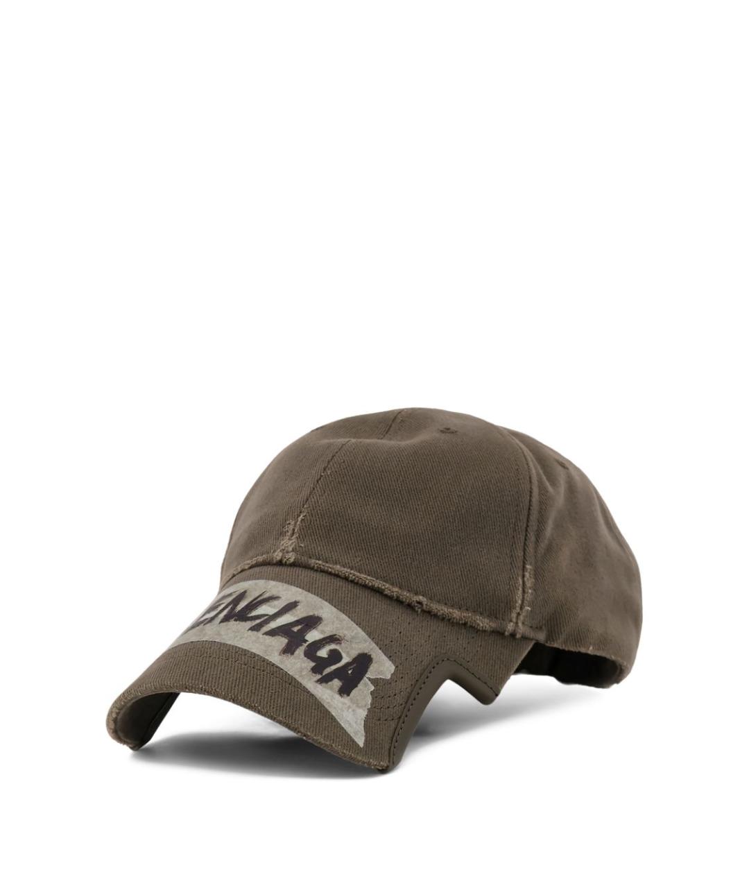 BALENCIAGA Хаки кепка/бейсболка, фото 1